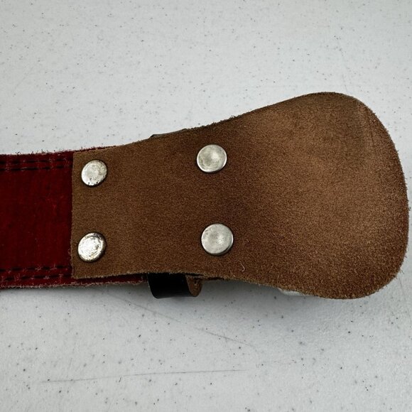 Monsta Clothing CO. Two Pin Leather Weight Lifting Belt Small - Picture 8 of 16